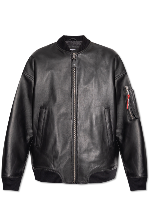 Dsquared2 Leather jacket by Dsquared2 | Women's Clothing